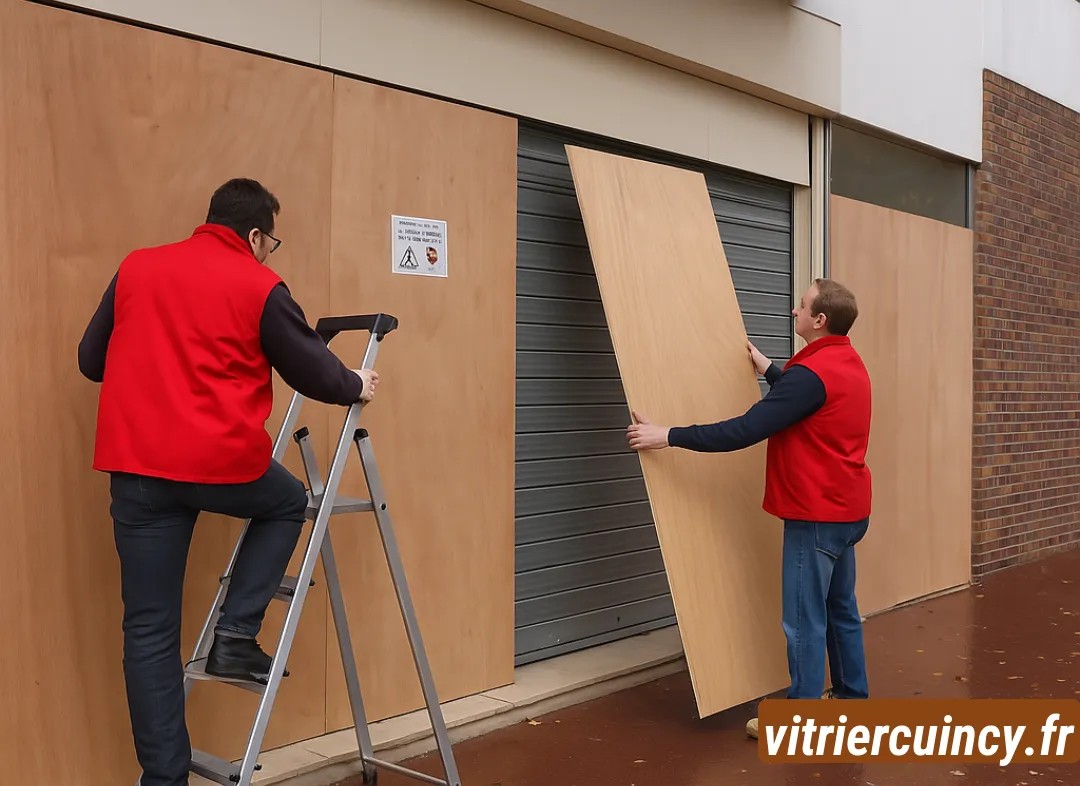 Mise en sécurité fermeture provisoire Cuincy